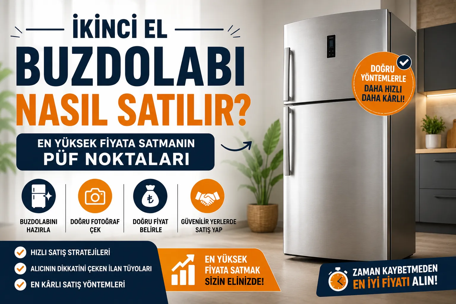 İkinci El Buzdolabı Nasıl Satılır?