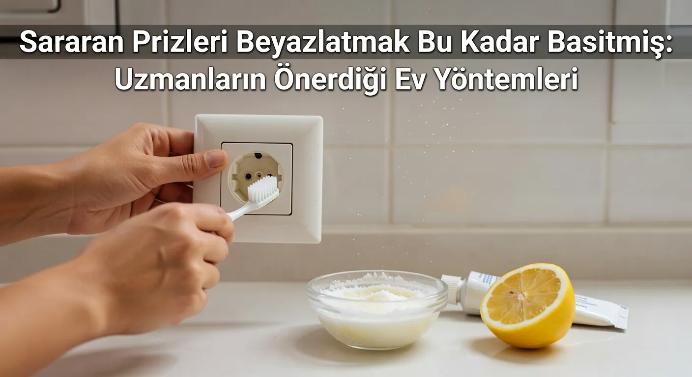 Sararan Prizler ve Anahtarlar İçin Şaşırtan Yöntem