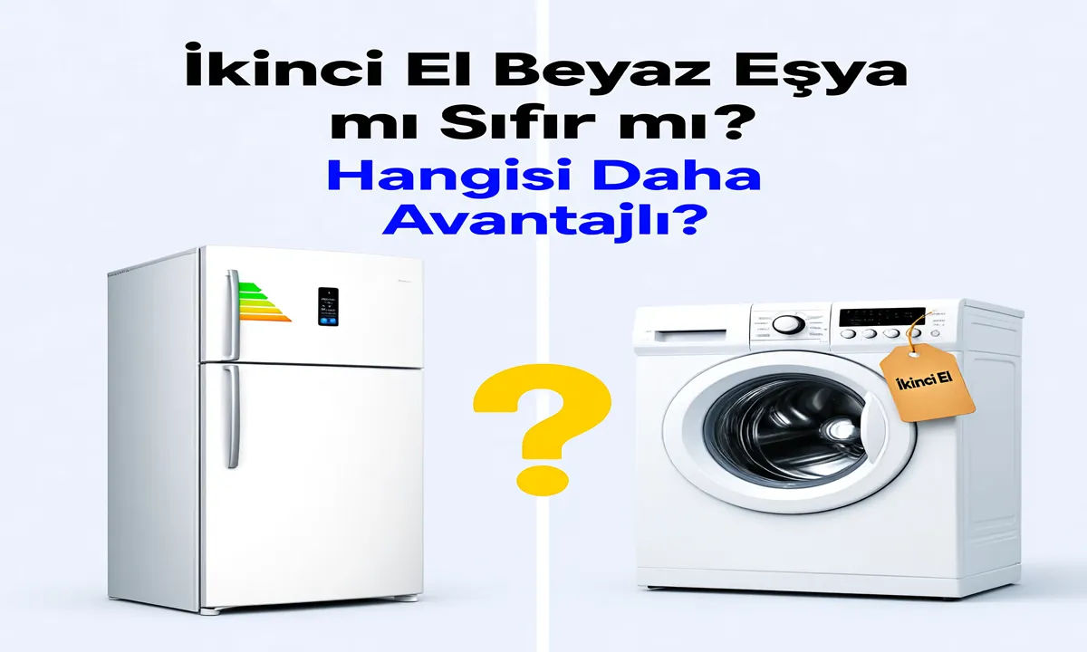 İkinci El Beyaz Eşya mı Sıfır mı? Hangisi Daha Avantajlı? 