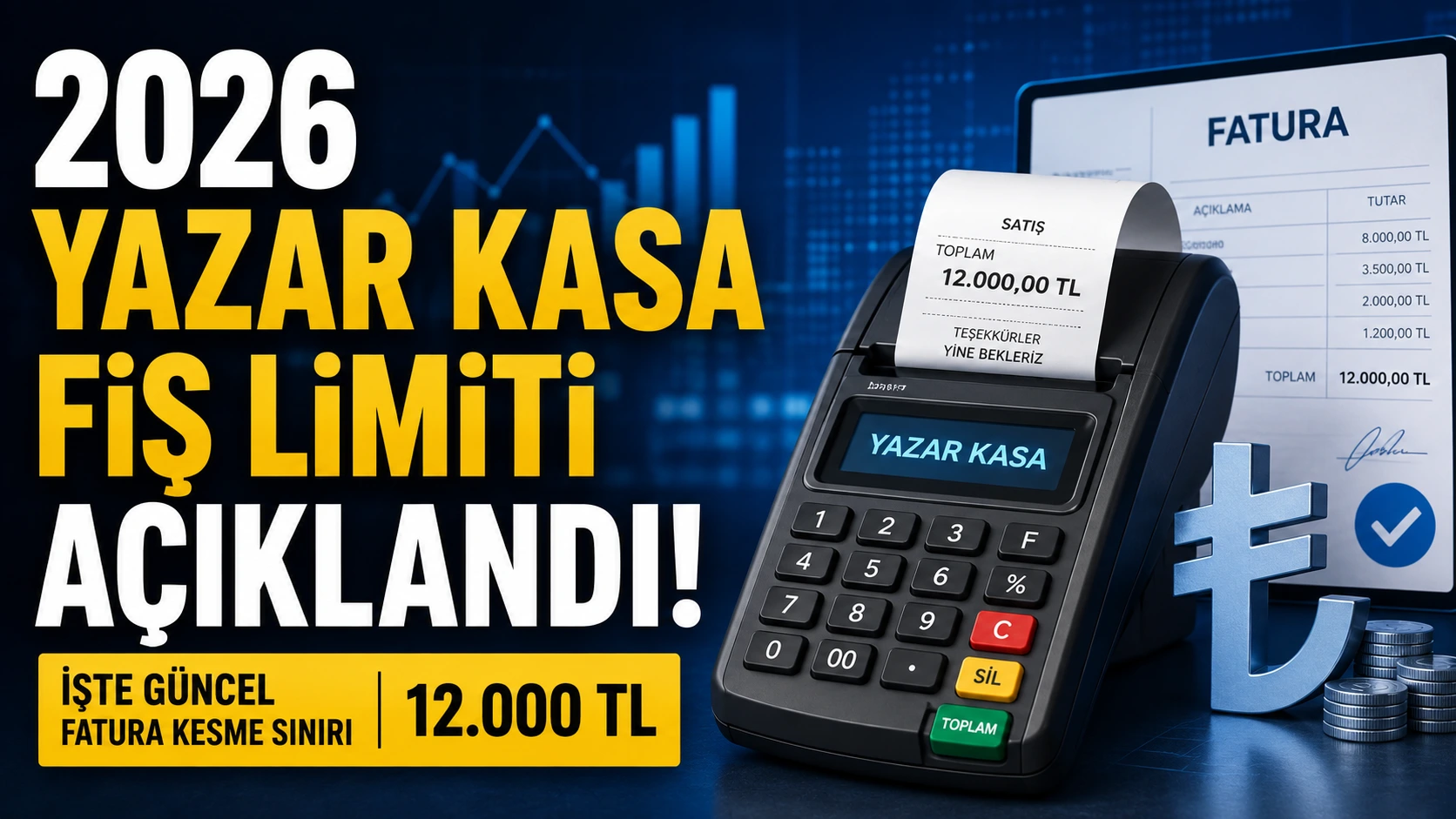 Yazar Kasa Fiş Limiti 2026