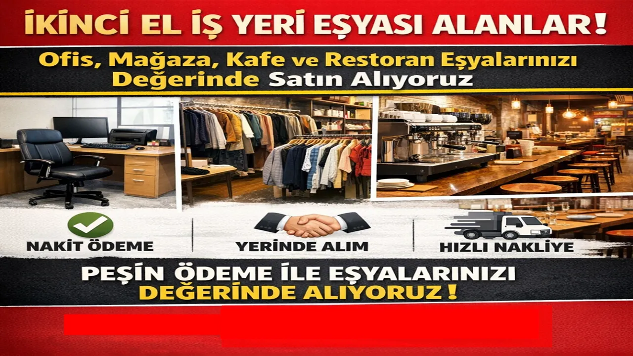 İkinci El İş Yeri Eşyası Alanlar