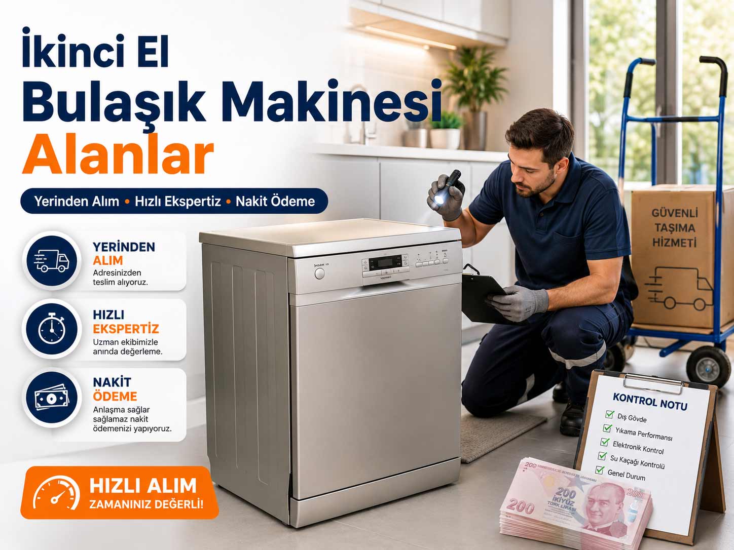 İkinci El Bulaşık Makinesi Alanlar